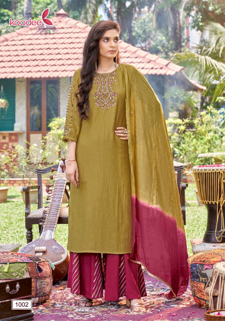 Sanaya 1 By Koodee 1001-1006 Readymade Catalog